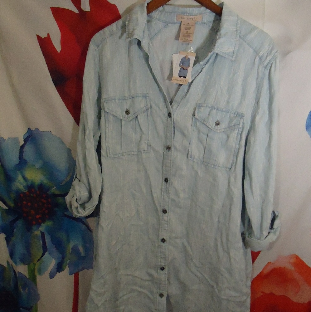 Philosophy Tunic Tencel Dress